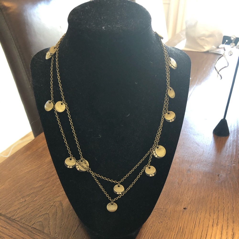 Touchstone crystal necklace